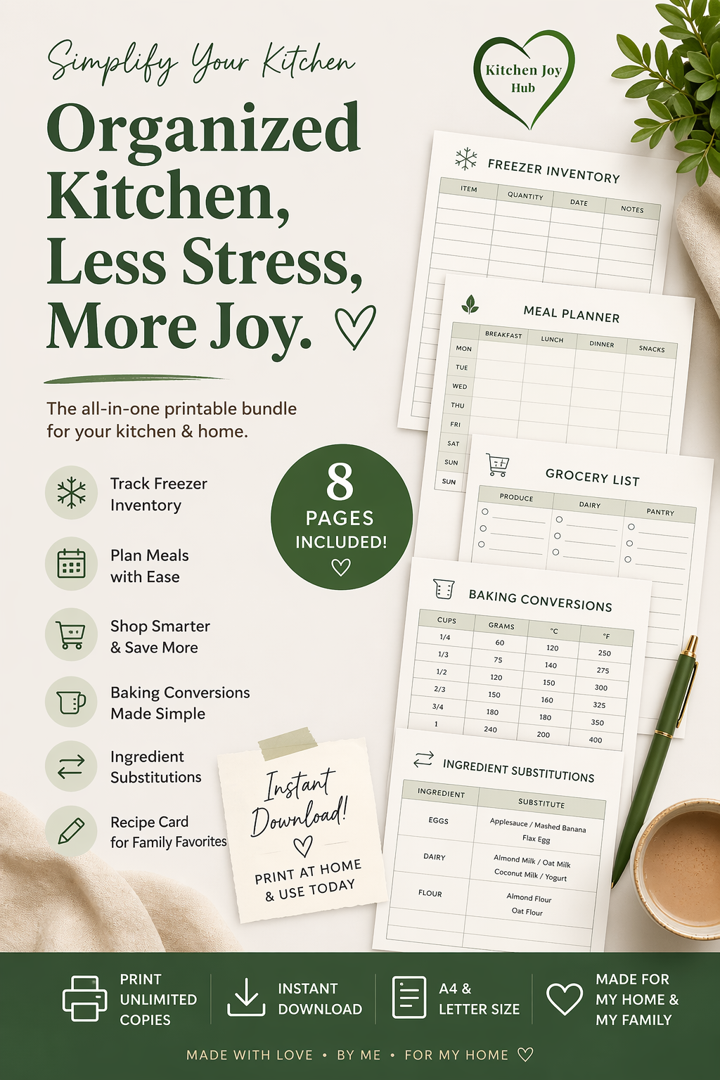Smart Kitchen Organization Bundle
