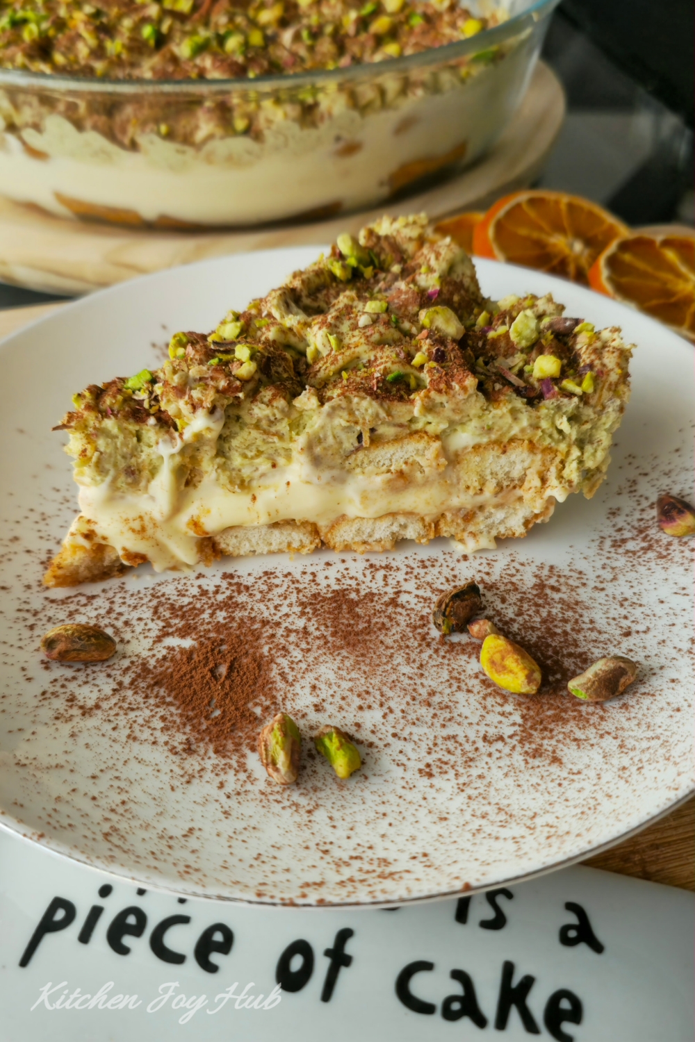 Pistachio Tiramisu
